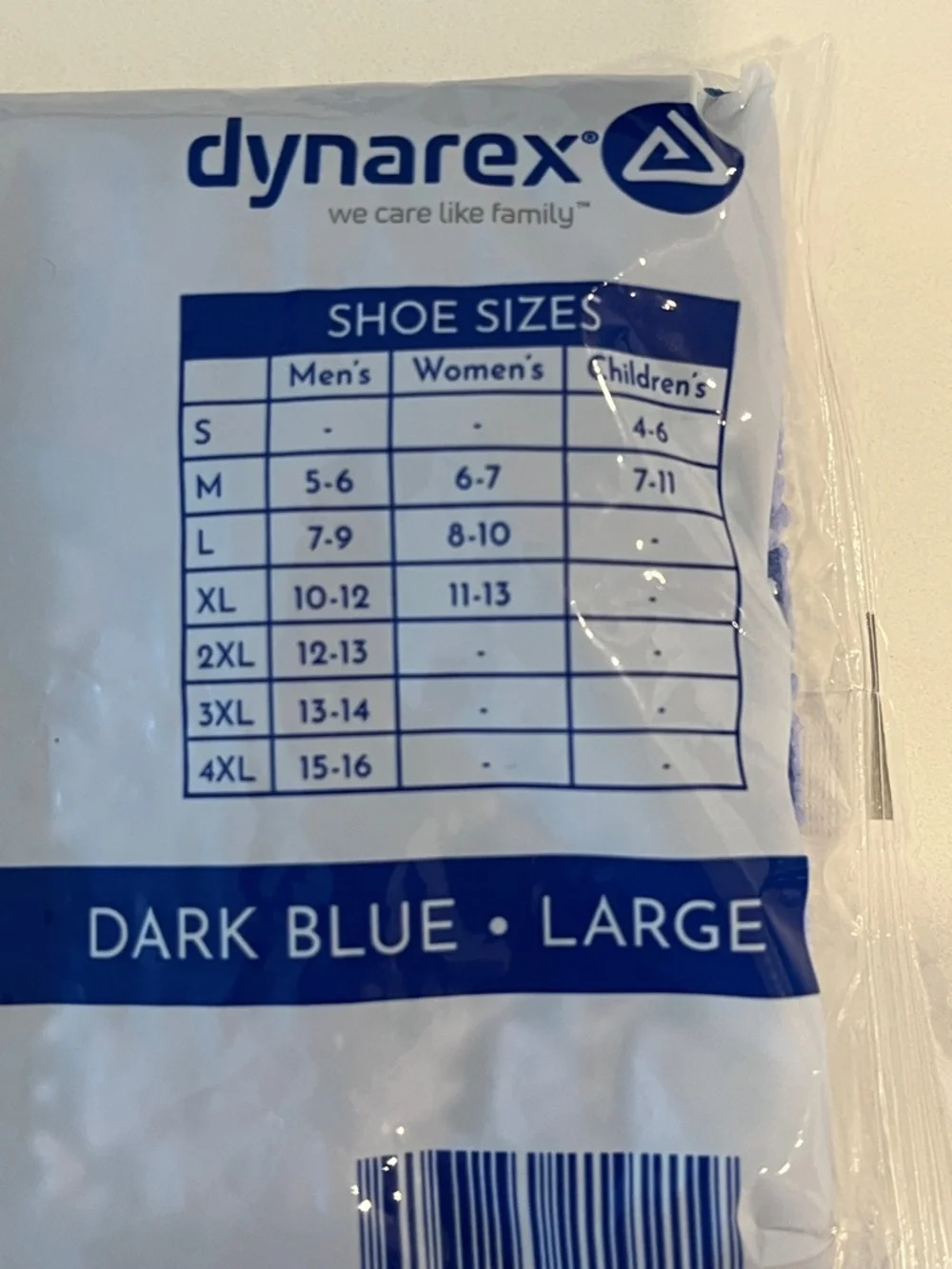 Dynarex Blue Grip Socks (Pair)